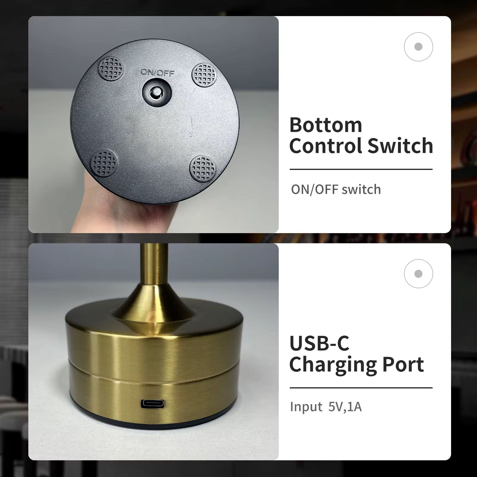 Electric Tabletop Lamp Digitalshoper