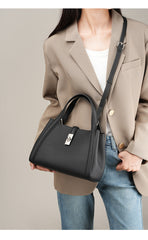 Fashionable Korean-style Large-capacity Leather Handbag Digitalshoper