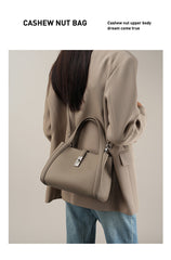 Fashionable Korean-style Large-capacity Leather Handbag Digitalshoper