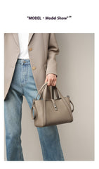 Fashionable Korean-style Large-capacity Leather Handbag Digitalshoper