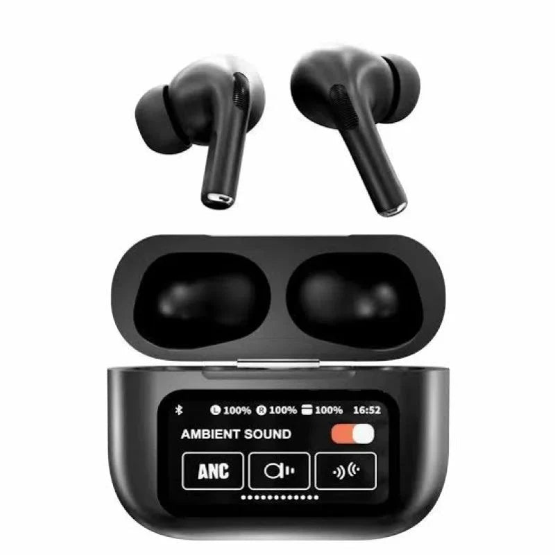 New A9 Pro Apple Airpods ANC/ENC Noise Reduction, Touch Control Wireless Airbuds Digitalshoper