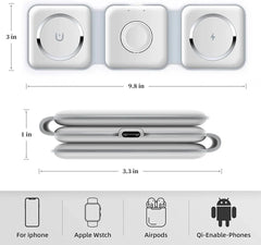 3-in-1 Wireless Charging Pad Digitalshoper