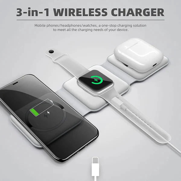 3-in-1 Wireless Charging Pad Digitalshoper