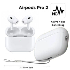 Apple Airpods Pro 2 Anc Hengxuan Wireless Bluetooth Earphone Active Noise Cancellation Digitalshoper