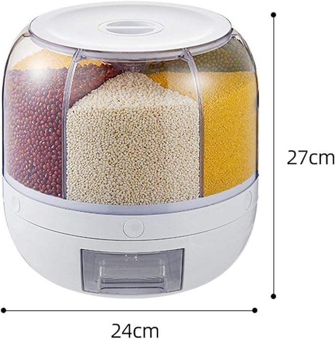 Rotating Food Storage Dispenser Digitalshoper