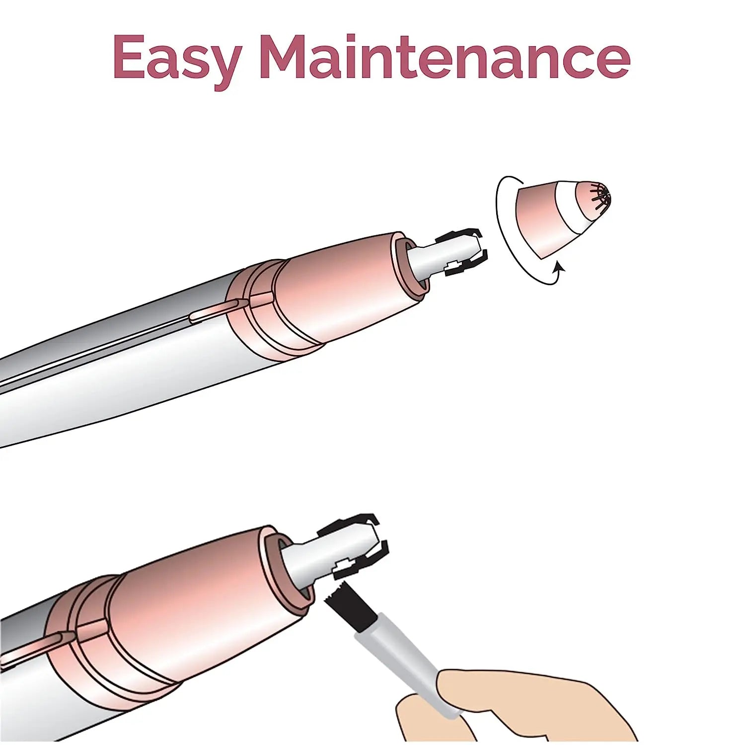 Flawless Brows Hair Remover/Eye brow trimmer Digitalshoper
