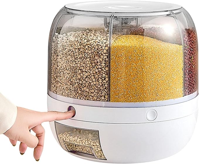 Rotating Food Storage Dispenser Digitalshoper