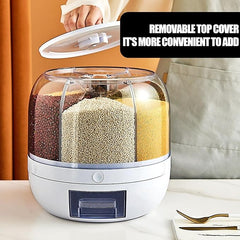 Rotating Food Storage Dispenser Digitalshoper