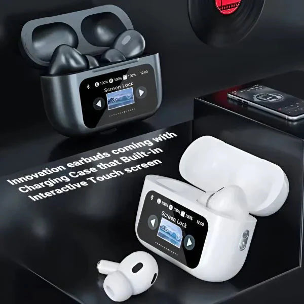 New A9 Pro Apple Airpods ANC/ENC Noise Reduction, Touch Control Wireless Airbuds Digitalshoper