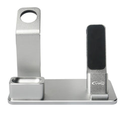 Mobile & Watch Headset Three-in-one Charging Bracket Metal Phone Bracket Desktop Digitalshoper