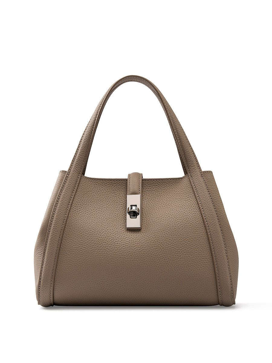 Fashionable Korean-style Large-capacity Leather Handbag Digitalshoper