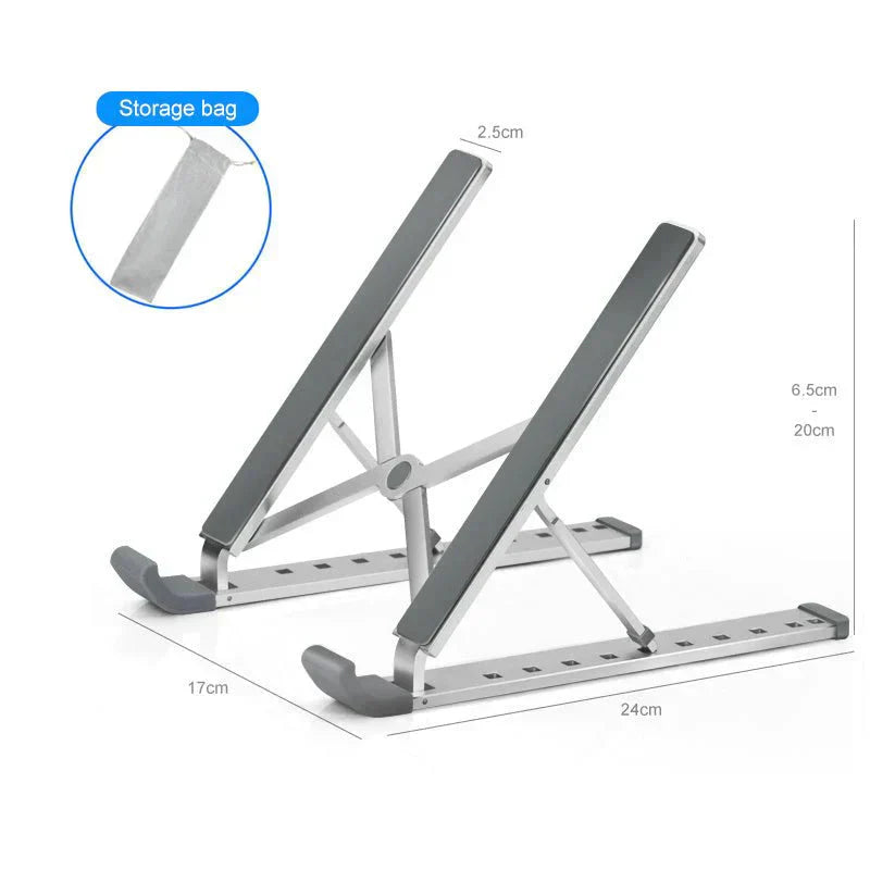 Folding Lifting Desktop Notebook Tablet Computer Stand Digitalshoper