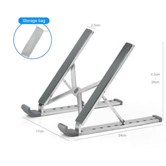 Folding Lifting Desktop Notebook Tablet Computer Stand Digitalshoper