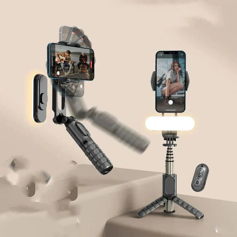 Hand-held Tripod Head Stabilizer Selfie Stick Anti-shake Digitalshoper