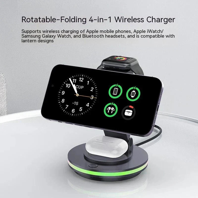 Magnetic Folding Wireless Charging Bracket Digitalshoper