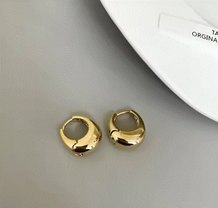 Women's Chunky Dome Earring Digitalshoper