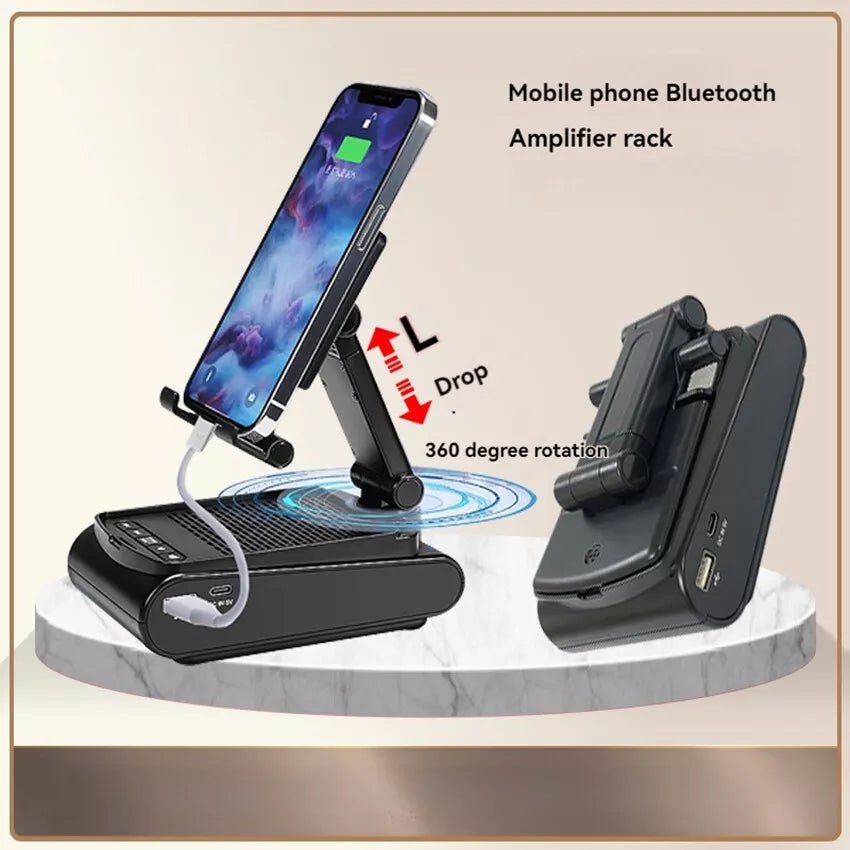 Mobile Holder With Speaker Digitalshoper