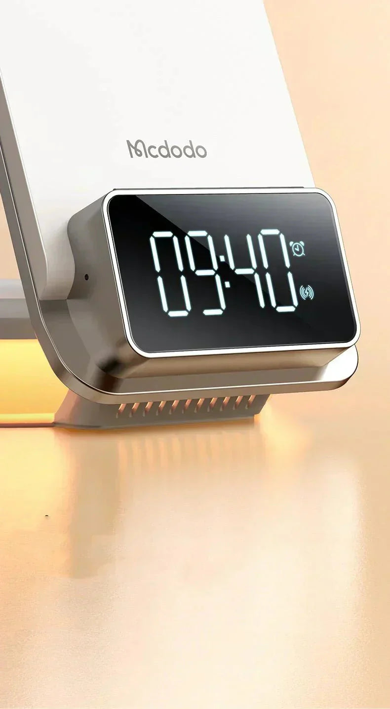 Multifunctional 15W Wireless Charger Foldable Desktop Stand With Night Light Digitalshoper