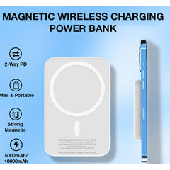 Magsafe Magnetic Wireless Power Bank  iPhone and android supported Digitalshoper