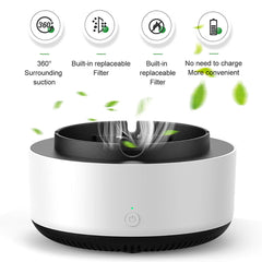 Smoke Removal Air Purification Ashtray Anion Purification Practical Automatic Purifier Ashtray Portable Gadgets For Car Ashtray Digitalshoper
