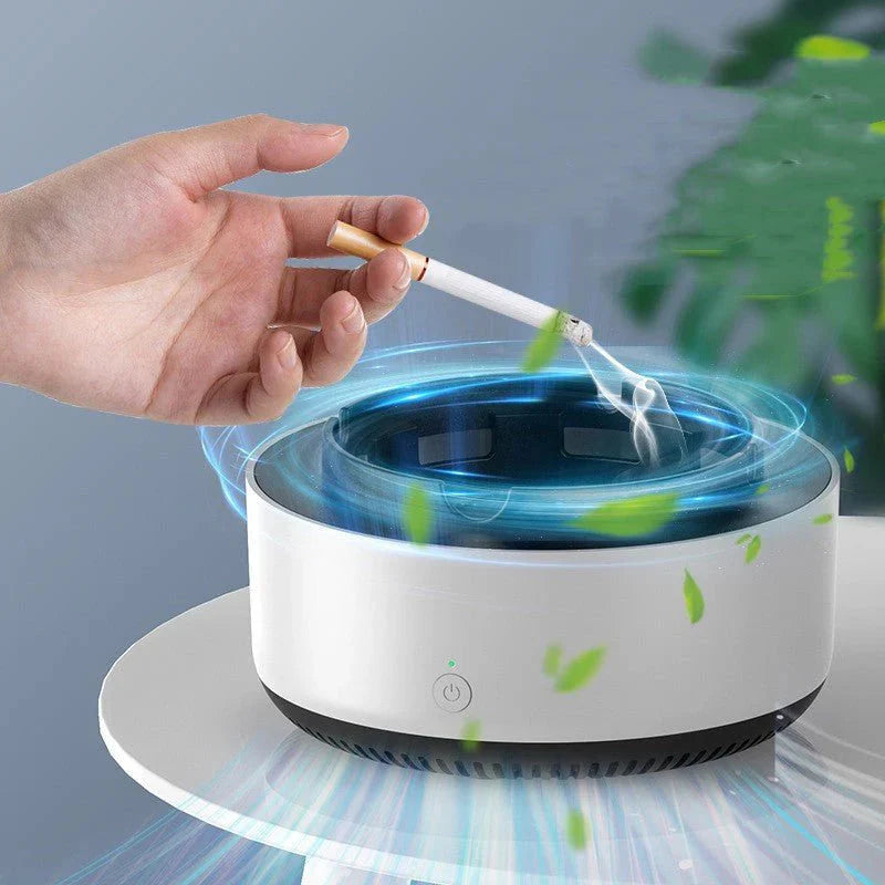 Smoke Removal Air Purification Ashtray Anion Purification Practical Automatic Purifier Ashtray Portable Gadgets For Car Ashtray Digitalshoper