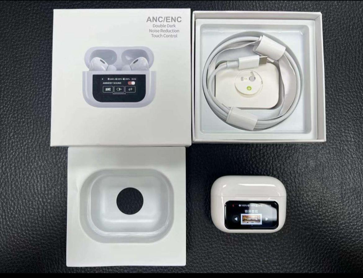New A9 Pro Apple Airpods ANC/ENC Noise Reduction, Touch Control Wireless Airbuds Digitalshoper
