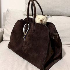 Women's Fashion Casual Large Capacity Retro Commuter Hand-carrying Bag Digitalshoper