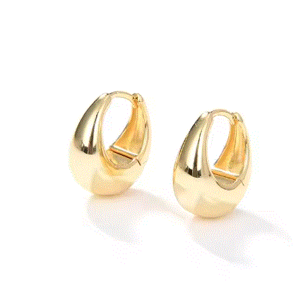 Women's Chunky Dome Earring Digitalshoper
