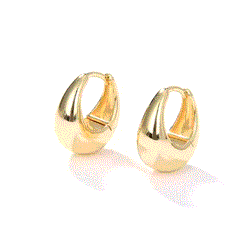 Women's Chunky Dome Earring Digitalshoper
